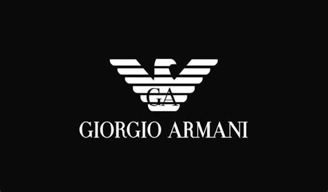 armani simbolo|armani logo evolution.